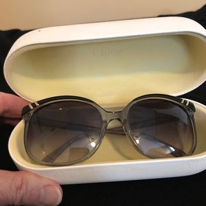 Women’s authentic CHLOE sunglasses.